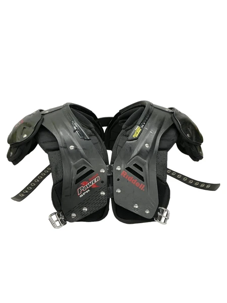 Used Riddell POWER JPX ADLT XS SHOULDER PADS FB Shoulder Pads Grey XS