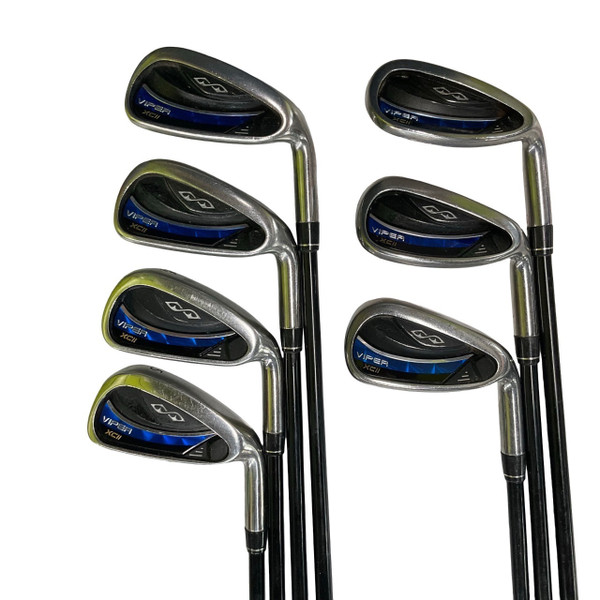 Used Ping PING KARSTEN RH IRON SET 3-9 Womens Iron Set RH 3I-9I