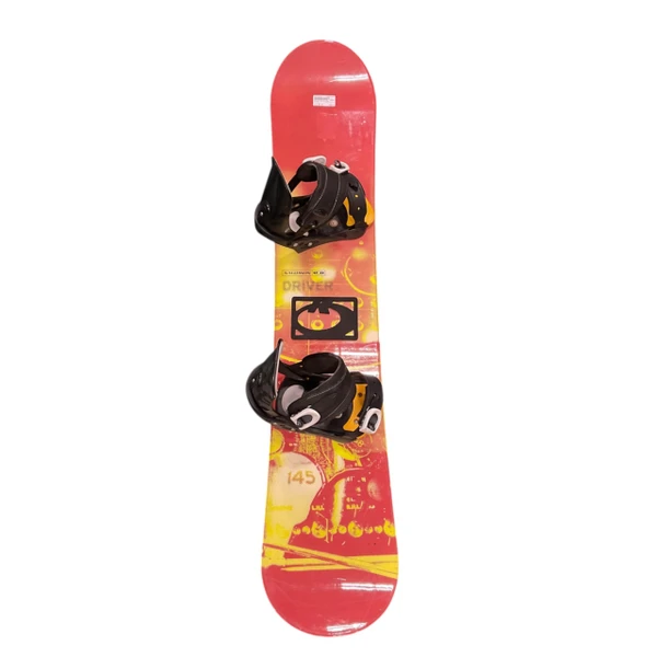 Used Burton CHOPPER 121 Boys Board/Binding Royal Blue 121 cm