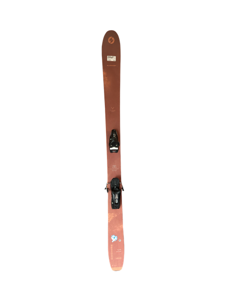 Used Fischer WATEA 101 182CM Mens DH Ski/Binding Brown 182 cm