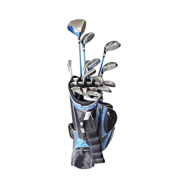 Used Callaway SOLAIRE Womens Package Set RH Black And Green 9 Piece