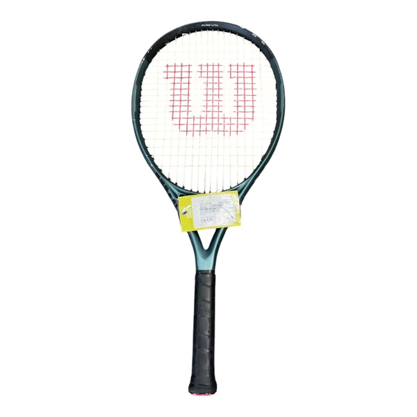 Used Wilson BLADE 100L V7.0 Adult Tennis Racquet Black 4