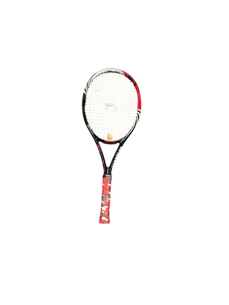 Used Wilson HYPER HAMMER Adult Tennis Racquet Olive Green 4 1/2