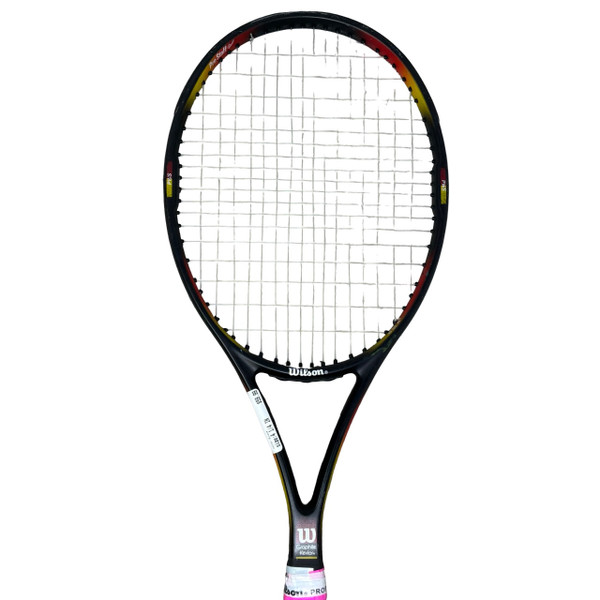 Used MacGregor BERGELIN LONG STRING Adult Tennis Racquet Black Unknown