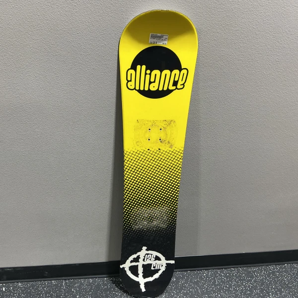 Used K2 SPITFIRE Boys Snowboard Only Black And Orange 145 cm
