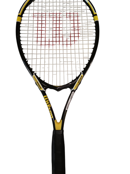 Used Wilson HYPER HAMMER 5.9 Adult Tennis Racquet Silver 4 1/2