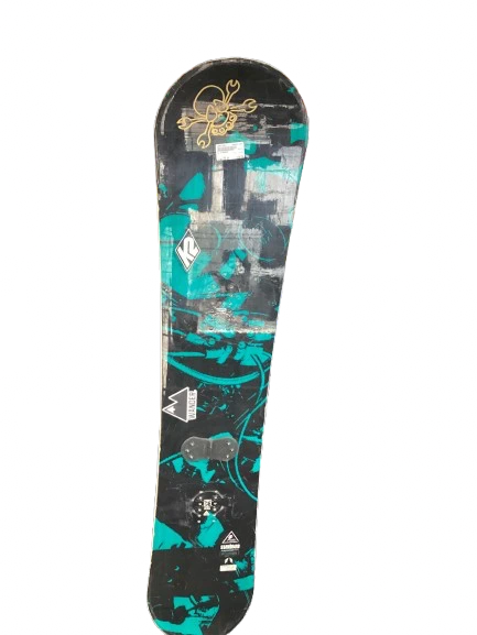 Used Burton 2000 SEVEN Mens Snowboard Only Black 152 cm