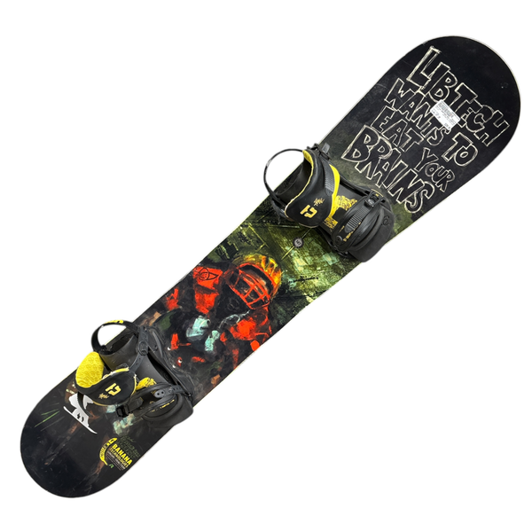 Used K2 SUBCULTURE 158 cm snowboard w/ UNION bindings