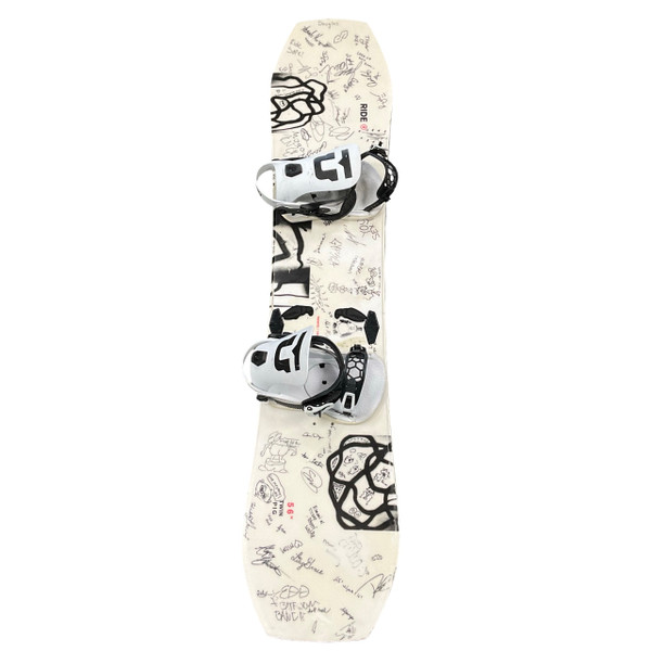 Used Burton PROCESS CHANNEL BOARD/ CARTEL BINDINGS Mens Board