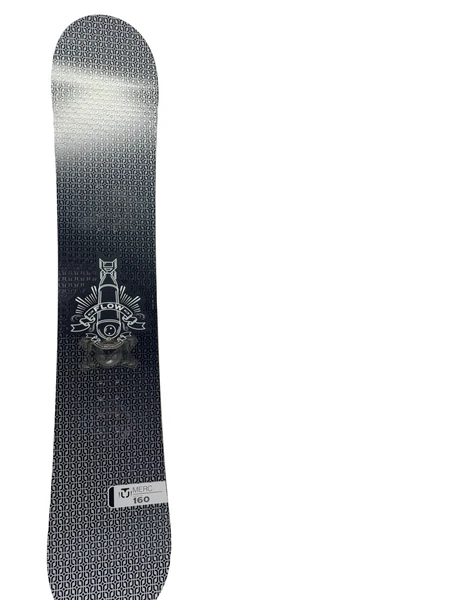 Used Burton 2000 SEVEN Mens Snowboard Only Black 152 cm