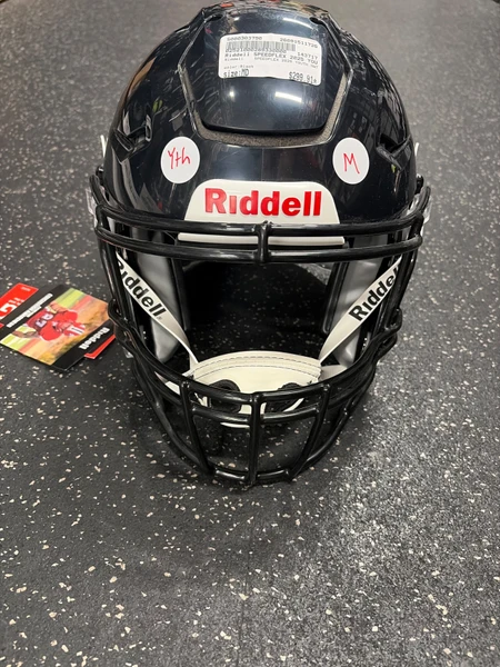 Used Riddell RIDDELL 2023- RECERT SPEEDFLEX DIAMOND FB Helmet White LG