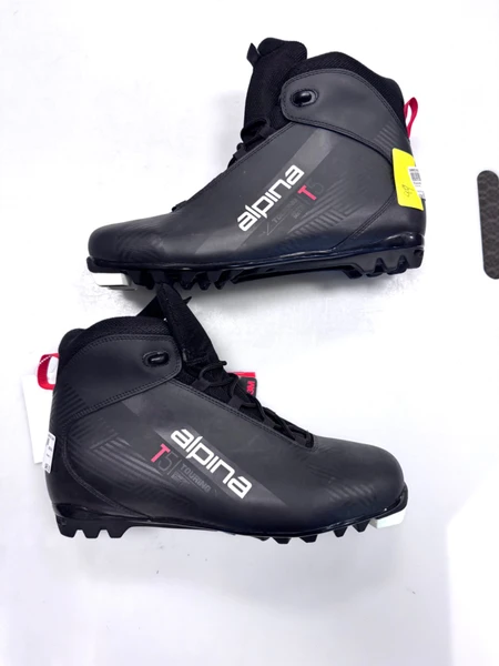 Used Alpina NNN 102 SZ 41 Mens NNN XC Ski Boots Black M 08 / W 08.5-09
