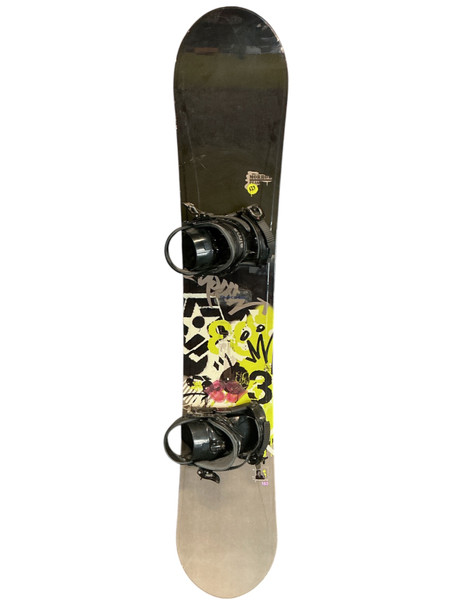 Used Burton CUSTOM V-ROCKER Mens Board/Bindings Black 154 cm