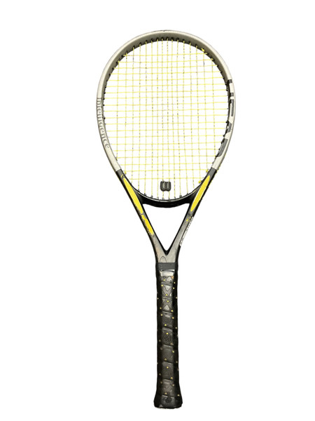 Used MacGregor BERGELIN LONG STRING Adult Tennis Racquet Black Unknown