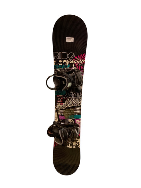 Used Burton CUSTOM V-ROCKER Mens Board/Bindings Black 154 cm