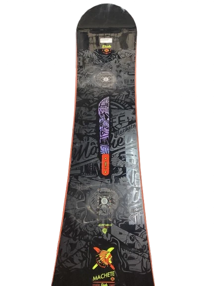 Used Ride CROOK E92 Mens Snowboard Only Black 157 cm