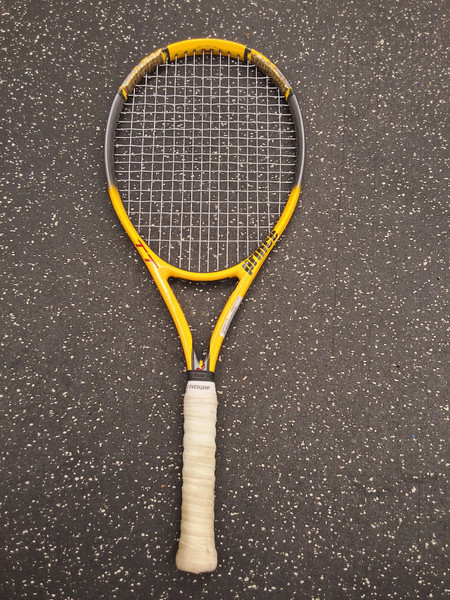 Used MacGregor BERGELIN LONG STRING Adult Tennis Racquet Black Unknown