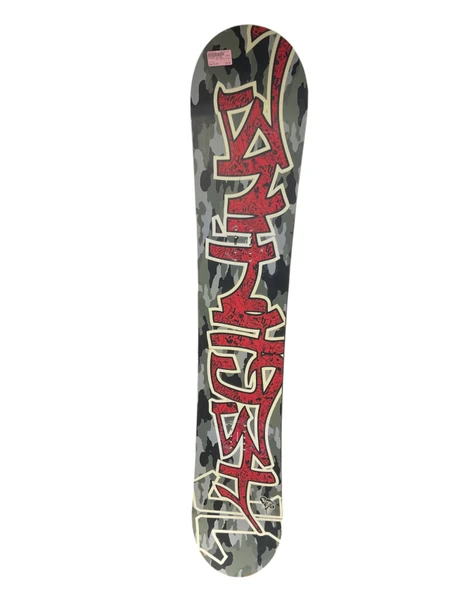 Used Burton DOMINANT Mens Snowboard Only Black 157 cm