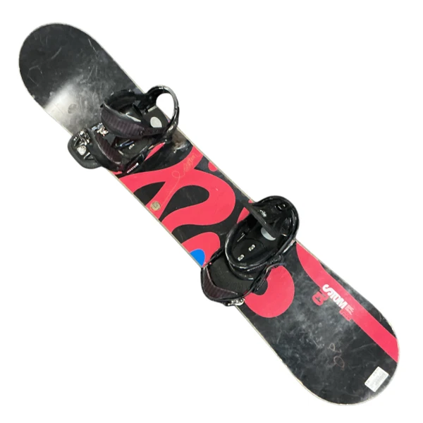 Used Lamar SUPER-X 132 137 cm Men's Snowboard Combo Men's