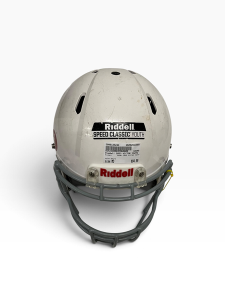 Used Riddell SPEED ICON 2024 FB Helmet White MD