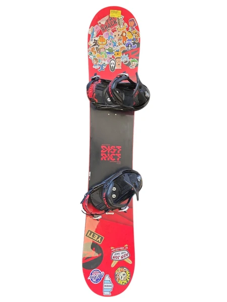 Used Burton CLASH 151 Mens Board/Bindings Black 151 cm