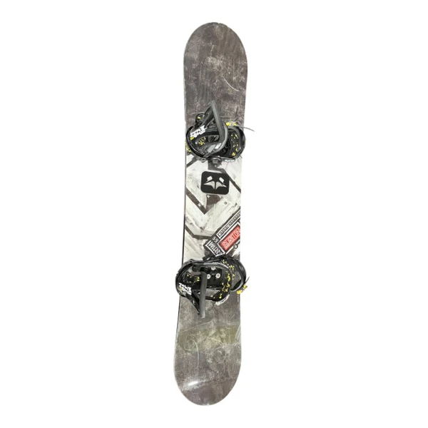 Used Lamar SUPER-X 132 137 cm Men's Snowboard Combo Men's