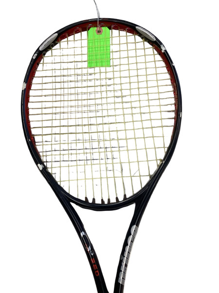 Used Wilson PROSTAFF TITANIUM 6.6 Adult Tennis Racquet Navy Blue 4