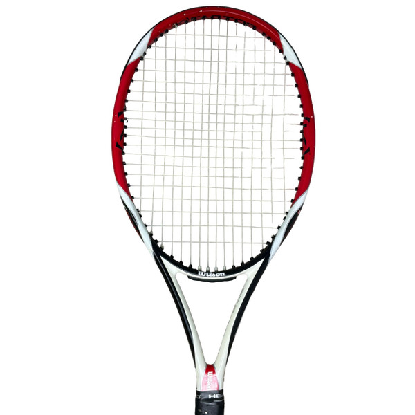 Wilson KOBRA TeamFX 2本セット Used Wilson KOBRA TEAM FX Adult Tennis Racquet Royal Blue 4 1/2