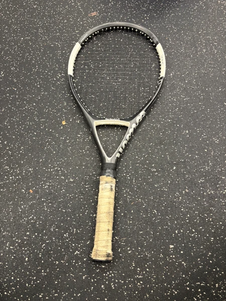 Used Wilson HYPER HAMMER Adult Tennis Racquet Olive Green 4 1/2