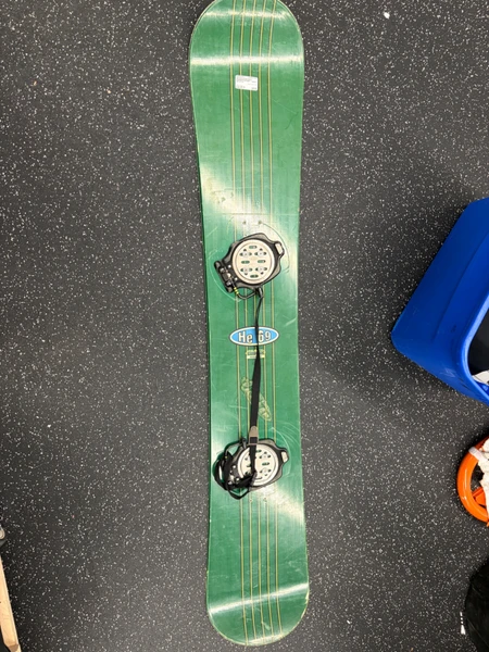 Used Element 540 OXYGEN Mens Snowboard Only White 152 cm