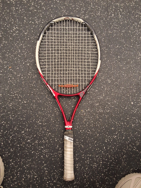 Used Wilson KOBRA TEAM FX Adult Tennis Racquet Royal Blue 4 1/2