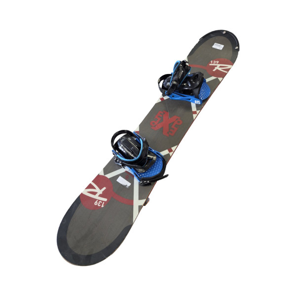 Used Burton CHOPPER 121 Boys Board/Binding Royal Blue 121 cm