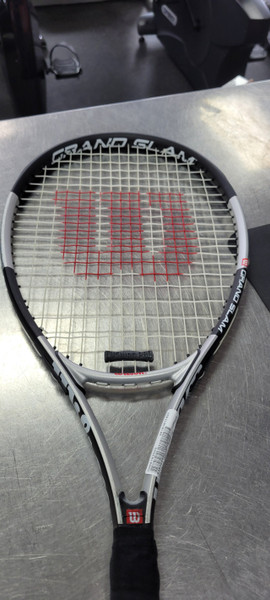 Used Wilson HYPER HAMMER 5.9 Adult Tennis Racquet Silver 4 1/2