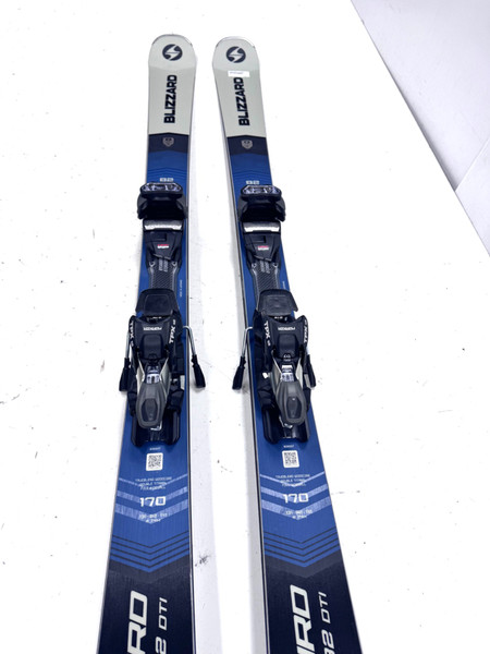 Used Fischer VIRON 2.2 Mens DH Ski/Binding Black 170 cm