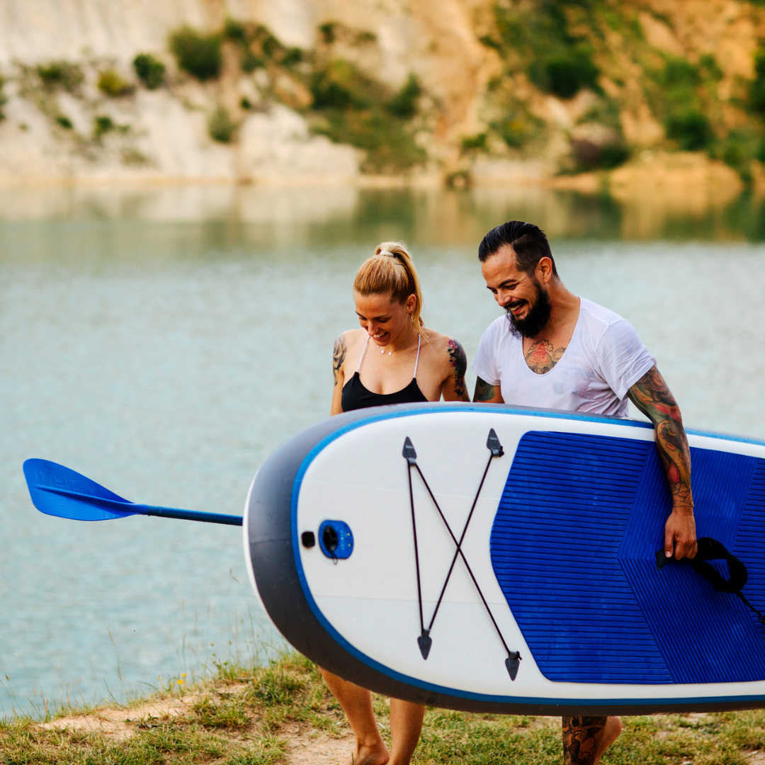 Shop new and used watersports gear. We carry everything from river tubes, river rafts, paddleboards, boating towables, boating accessories, pfd's, paddles, pumps, repair kits & more.