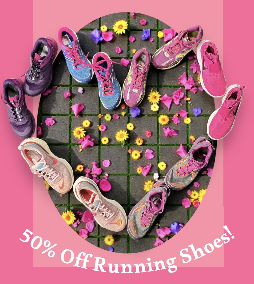 Running shoes valentines