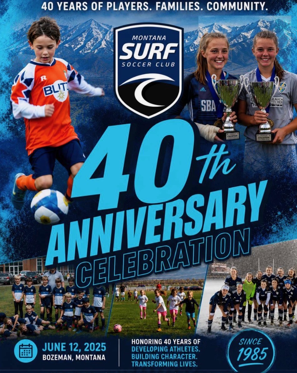 Montana Surf Soccer Club 40th Anniversary Celebration