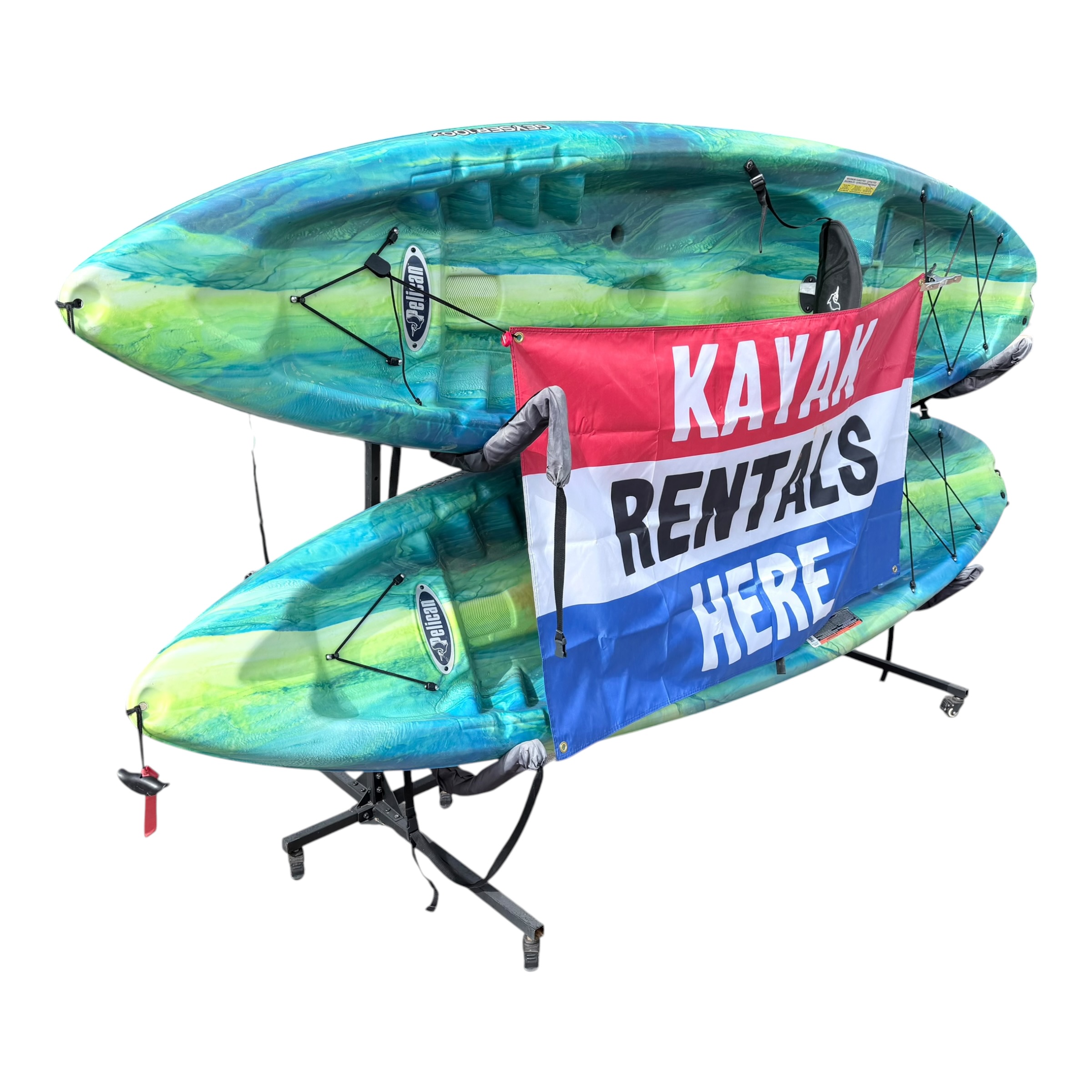 Kayak rentals at Play It Again Sports Cartersville