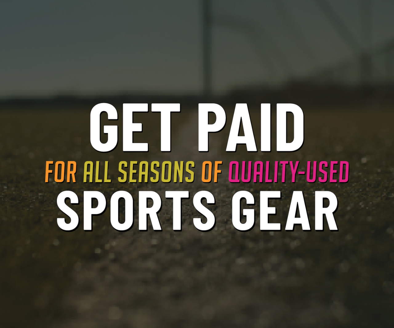 Earn cash for all sports all seasons