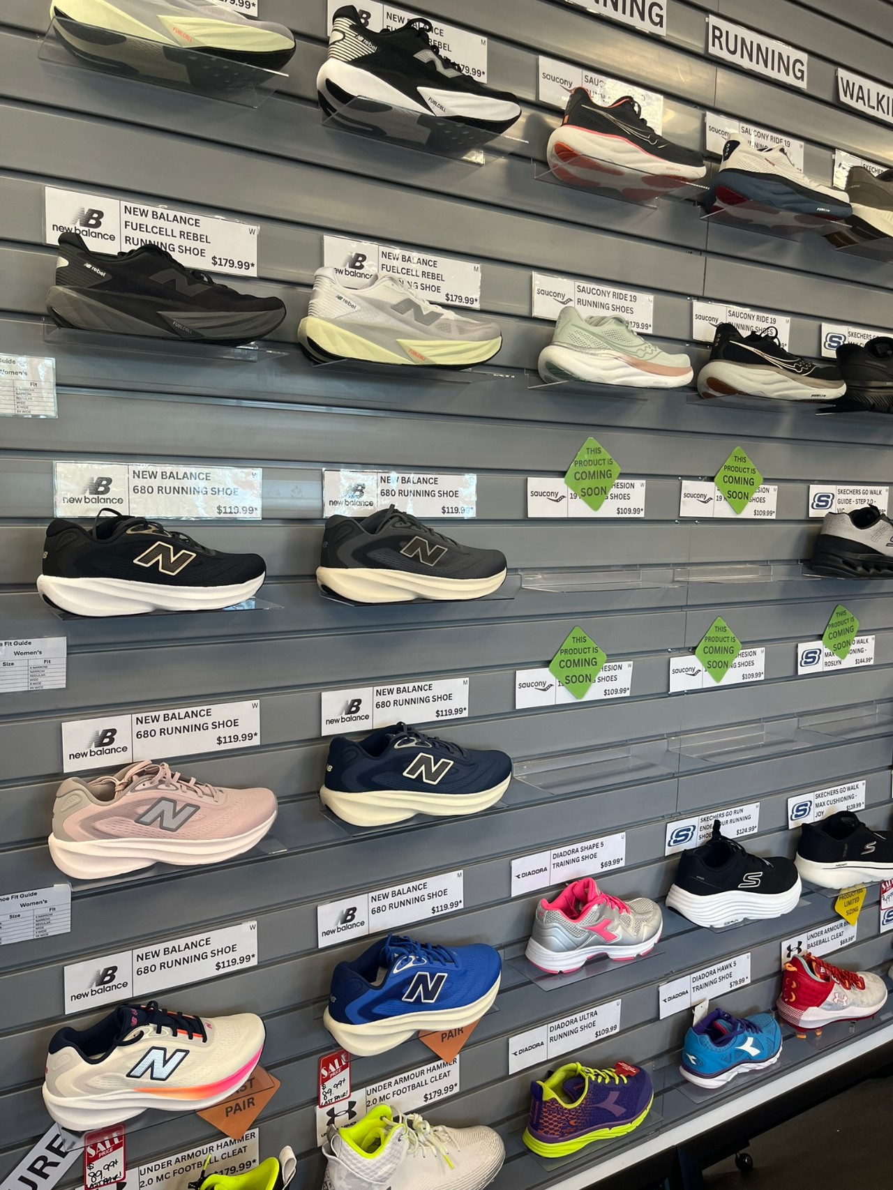 Running shoes