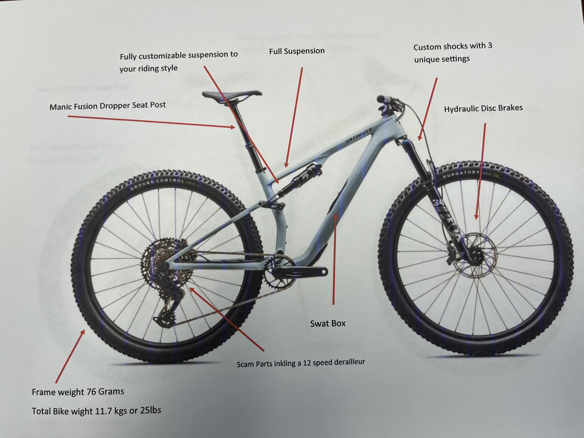 Kona Hei Hei Mountain Bike
