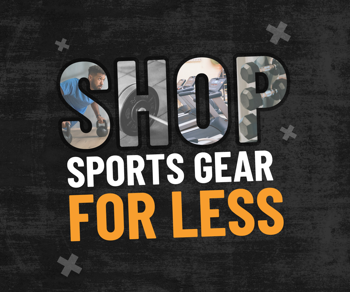 Shop sports gear for less