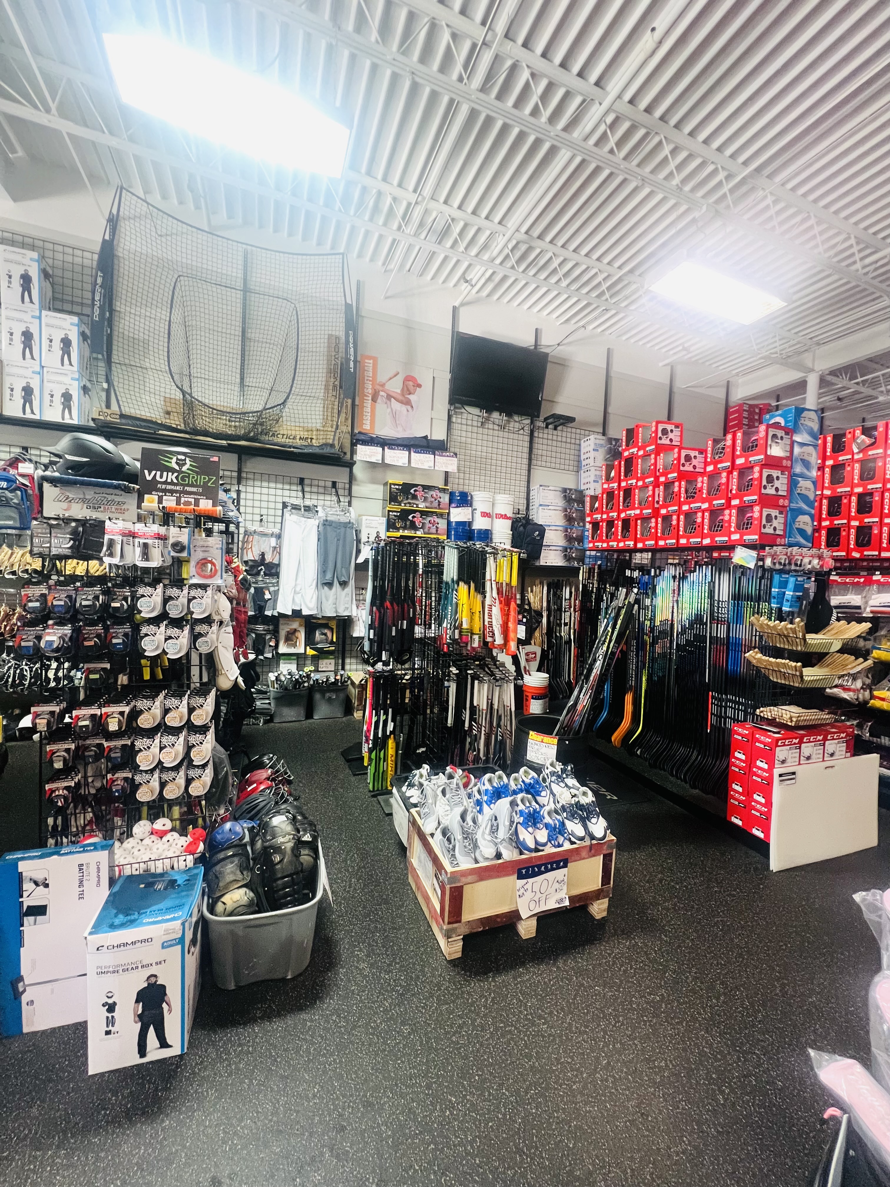Middle of the store