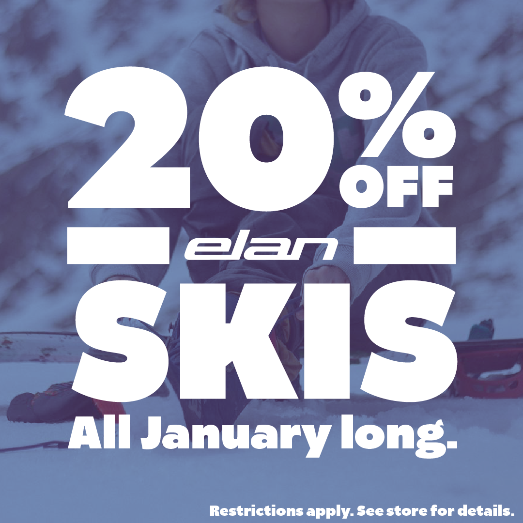 20% OFF elan skis