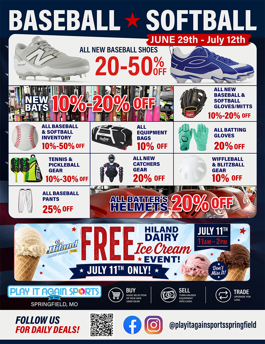 April Golf Month recap at Play It Again Sports Springfield in Springfield MO.