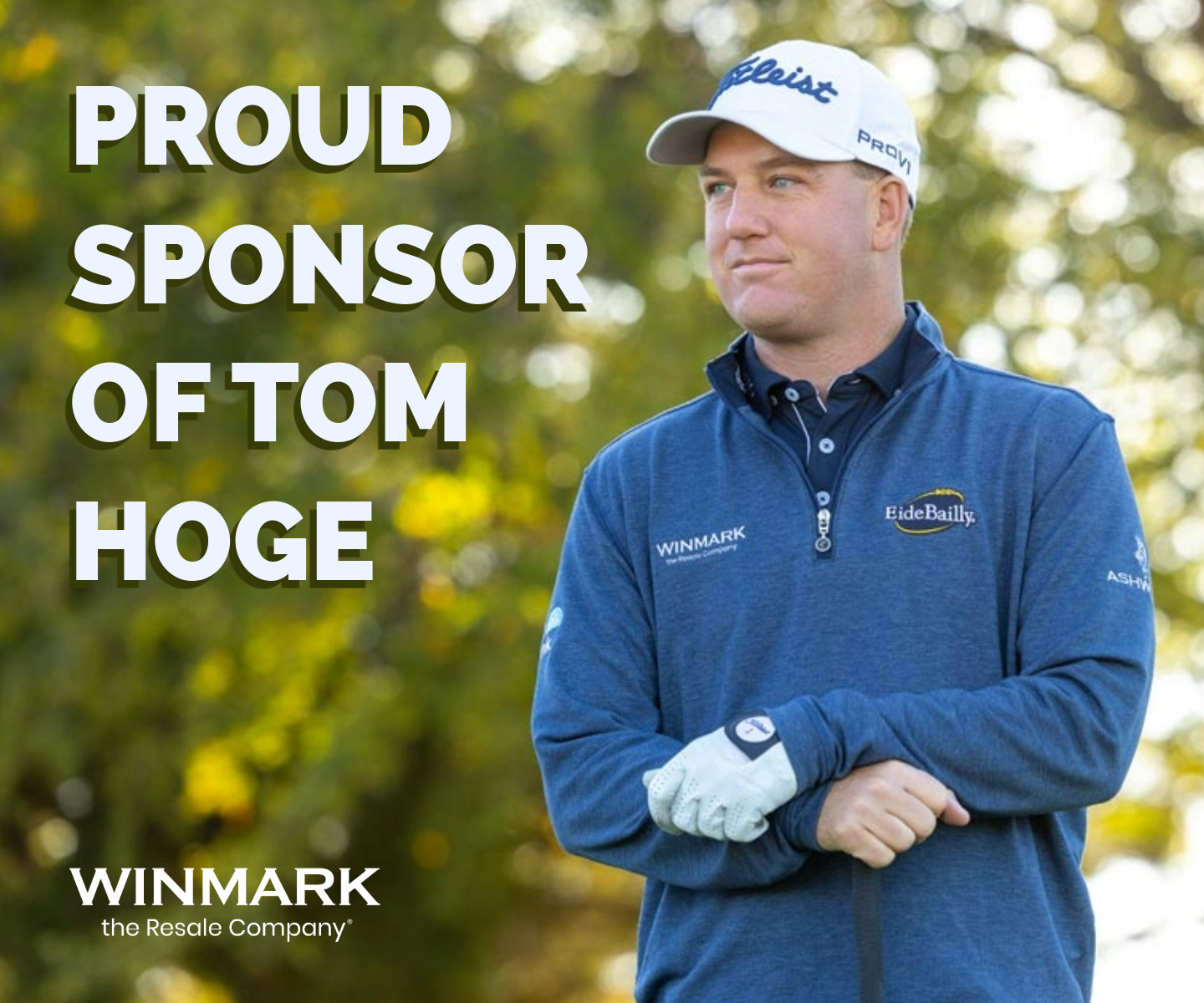 proud sponsor of tom hoge