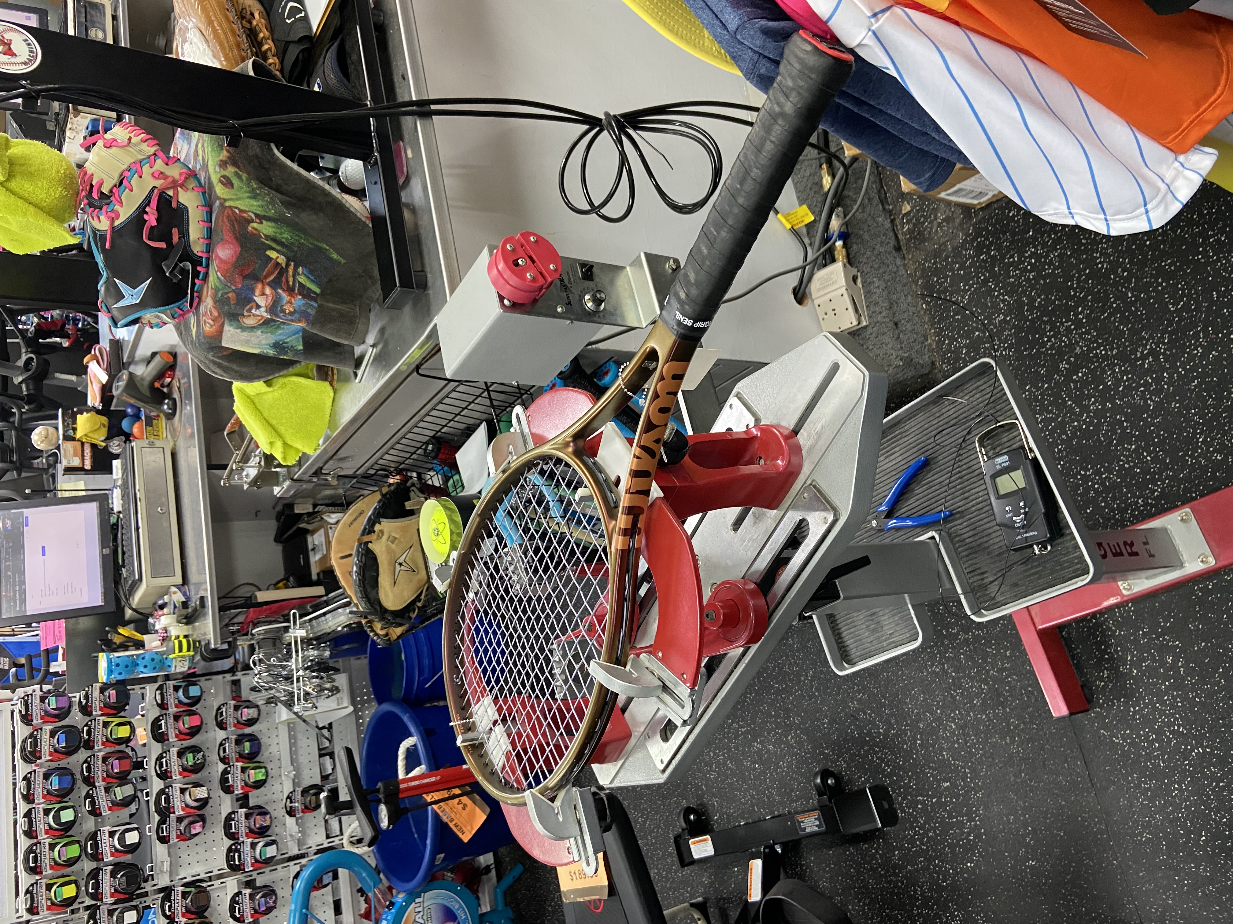 Racquet Stringing Machine