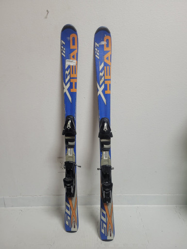 Used Head XRC W/ TP75 127 cm Boys' Downhill Ski Combo Boys