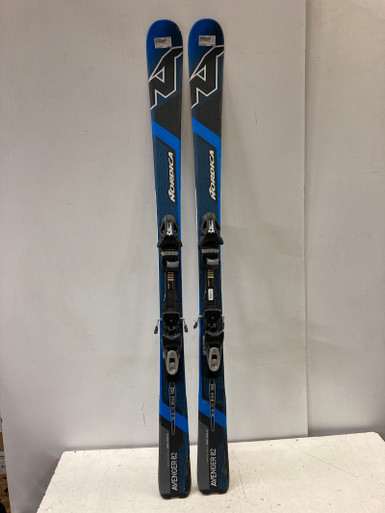 Used Nordica AVENGER 82 162 cm Men's Downhill Ski Combo