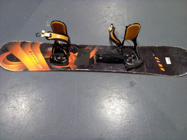 Used Elan ROYALE 50 145 cm Men's Snowboard Combo Men's